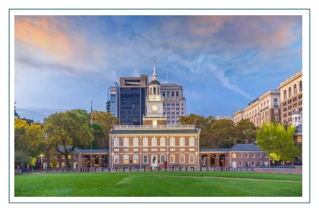 Independence Hall in Philadelphia