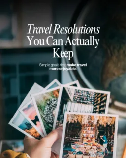 Simple travel plans > stressful itineraries ✨

Travel doesn’t have to feel rushed or overwhelming. Planning ahead, choosing better options, and slowing the pace can make trips feel more enjoyable from the start rather than exhausting.

This post is a reminder that travel can be intentional, flexible, and actually FUN when decisions are made early and with clarity.

If you’re thinking about travel this year, starting the conversation early always makes a difference.

Planning doesn’t mean pressure; it means better choices.

Let me know which travel goal you’re focusing on this year ✈️