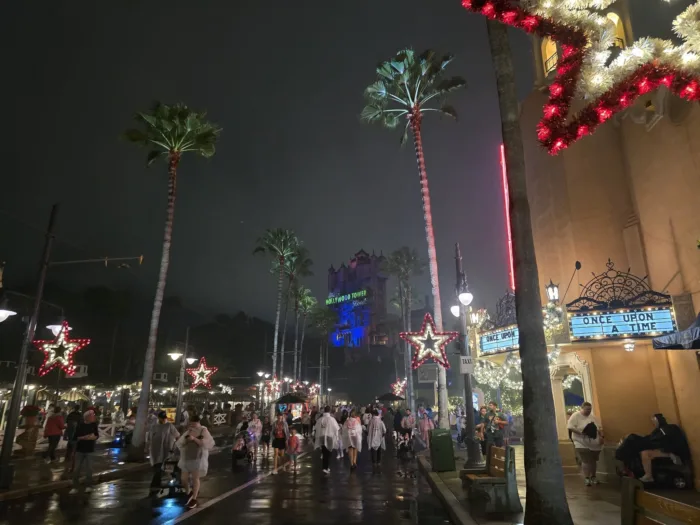 A rainy night at Disney's Hollywood Studios A rainy night at Disney's Hollywood Studios