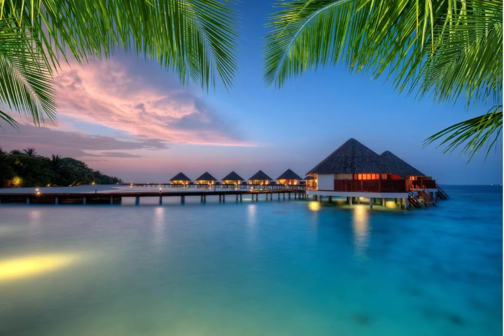 Overwater Bungalow in the Caribbean