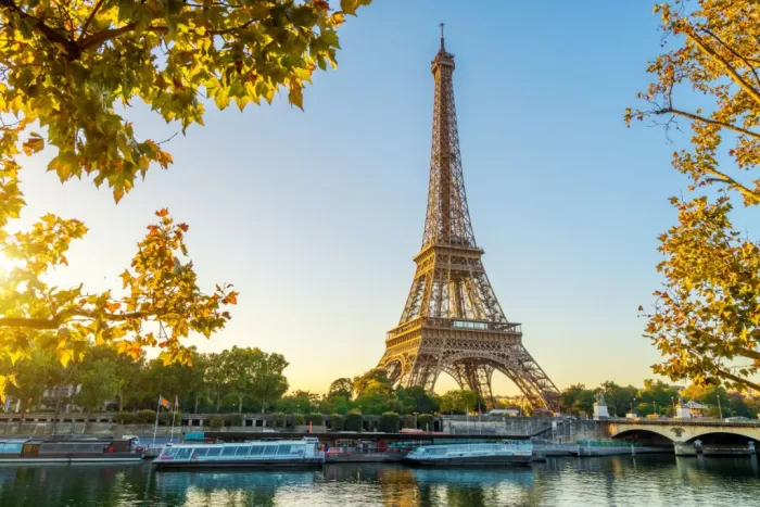 Eiffel Tower in Paris, France