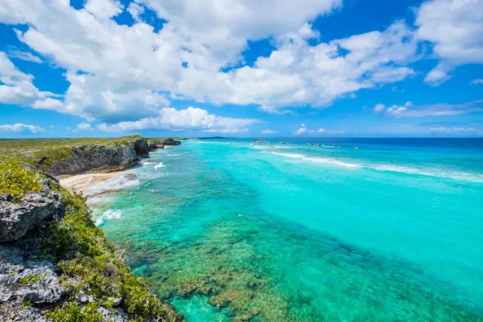 Mudjin Harbour in Turks and Caicos