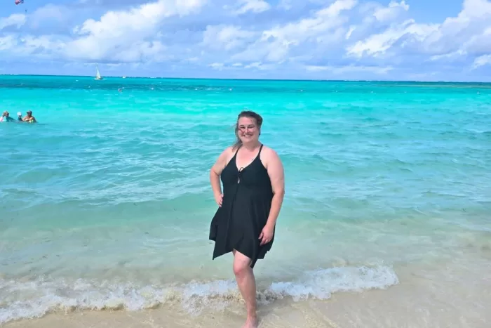 Me on the beach