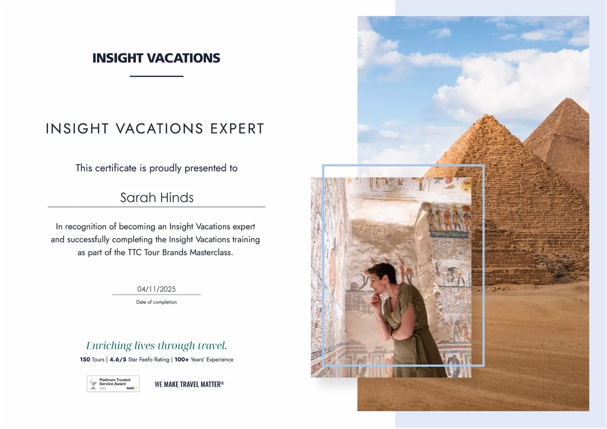 Insight Vacations Expert
