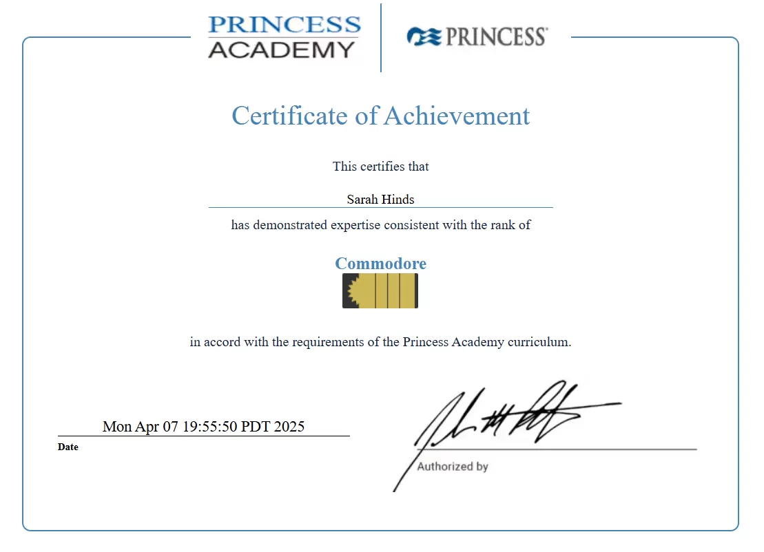 Princess Academy Commodore