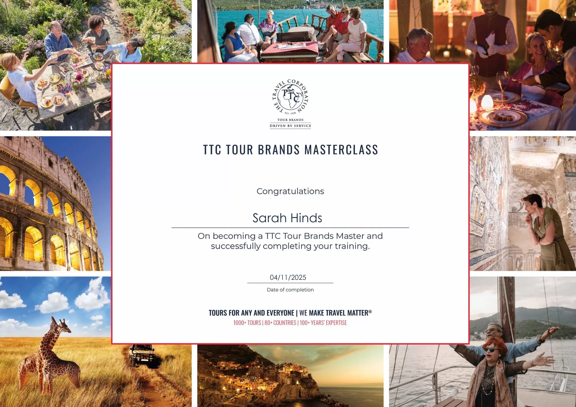 TTC Tour Brands Masterclass