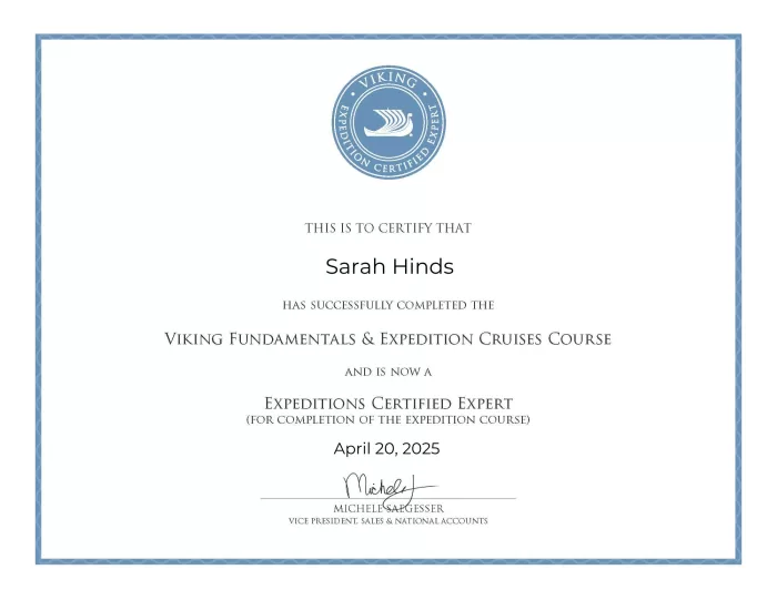 Viking Expeditions Certified Expert