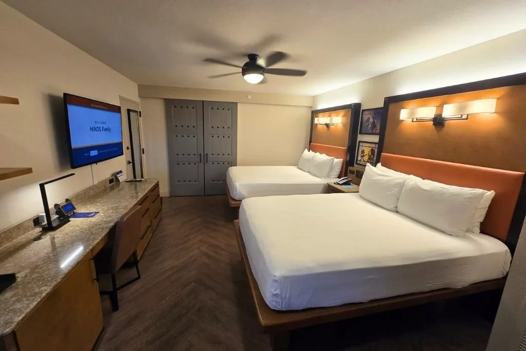 Standard room at Disney's Coronado Springs