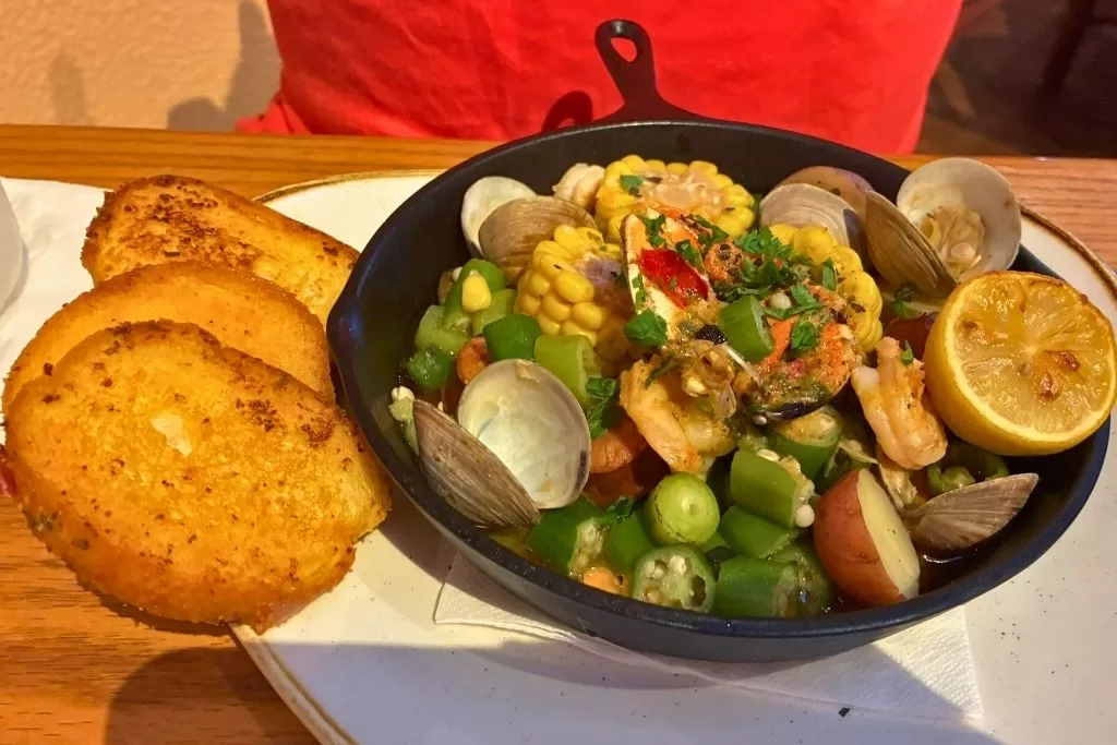 Seafood Boil at Boatwright's Dining Hall