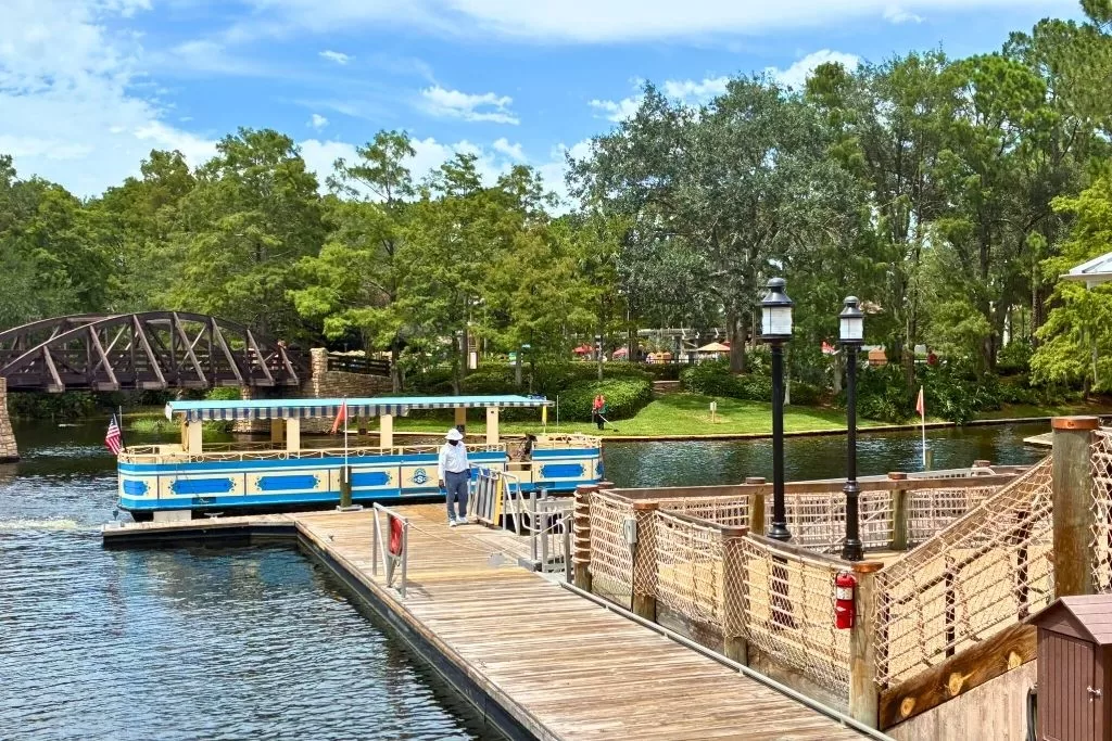 Boat at Port Orleans Riverside
