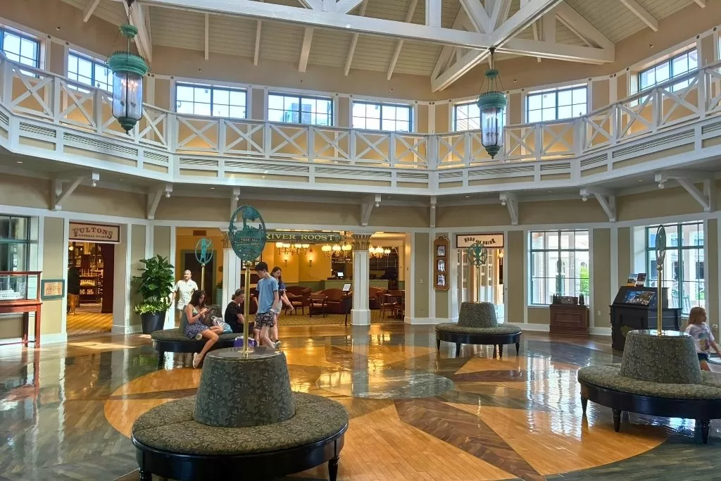 Disney's Port Orleans Riverside Resort Lobby