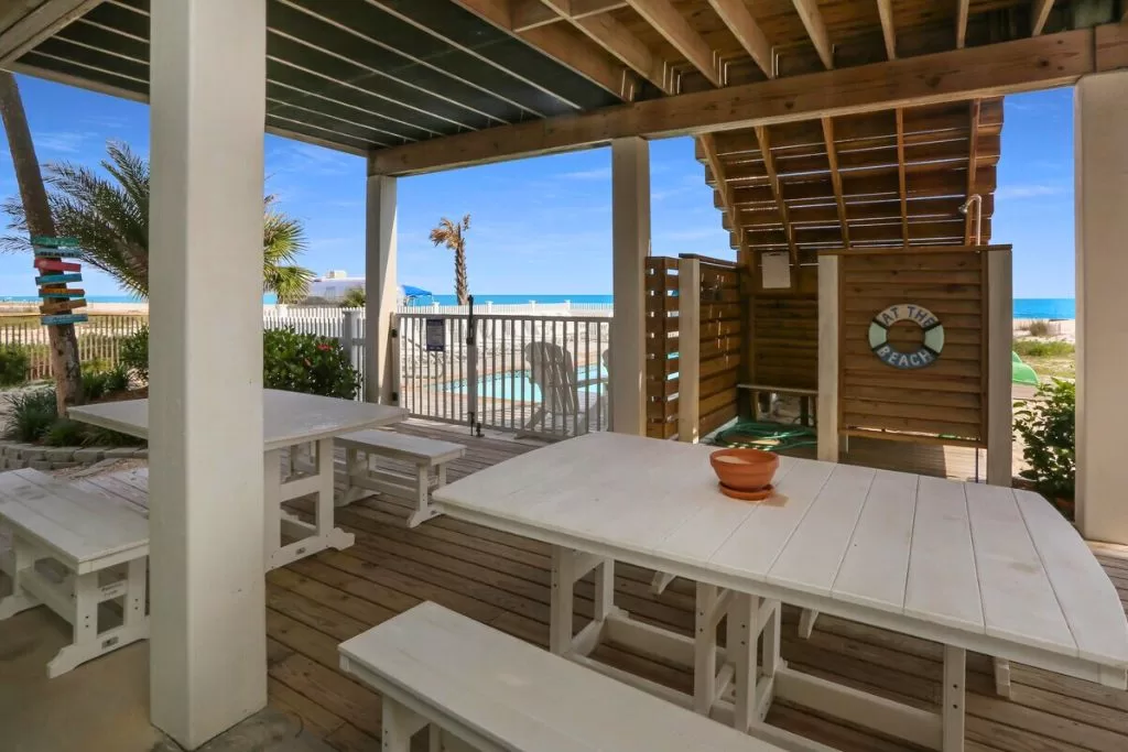 Coastal Cove Pool level deck