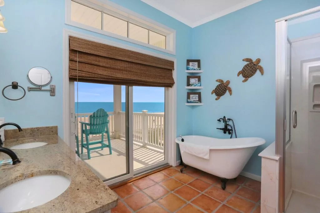 Coastal Cove Primary Bathroom