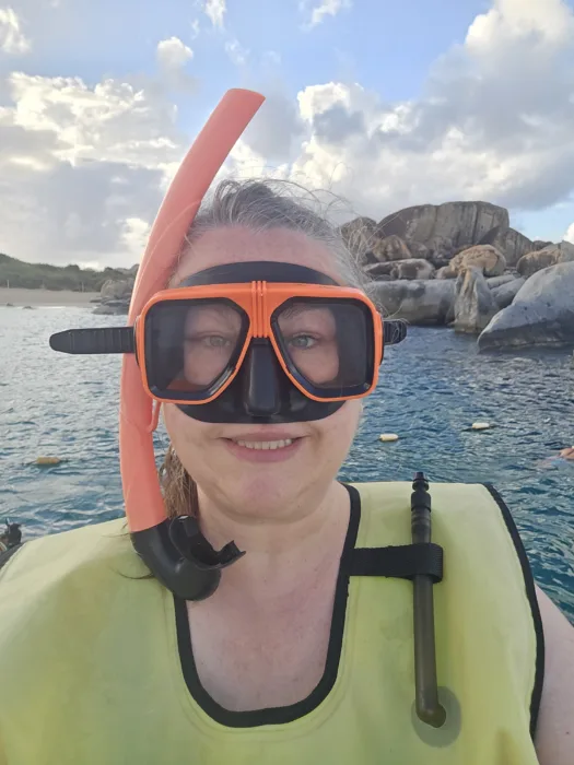Sarah Snorkeling