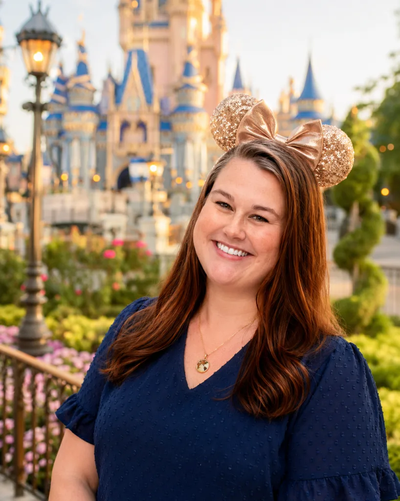 Sarah at Magic Kingdom