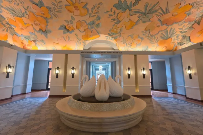 Disney World Swan Lobby Disney World Swan