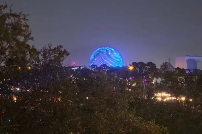 View of EPCOT from room at Disney World Swan Reserve View of EPCOT from room at Disney World Swan Reserve